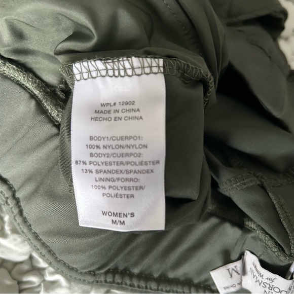 Women’s THE GREAT OUTdDOORSMAN Quilted Front Joggers Olive Green Sz M - Picture 9 of 10